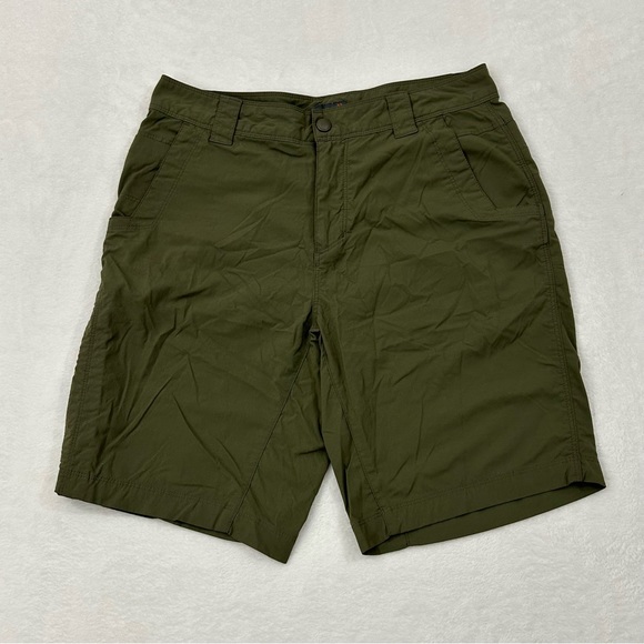 Royal Robbins Other - Royal Robbins Olive Green Nylon Stretch Outdoor Hiking Shorts Men’s Size 32w 10L
